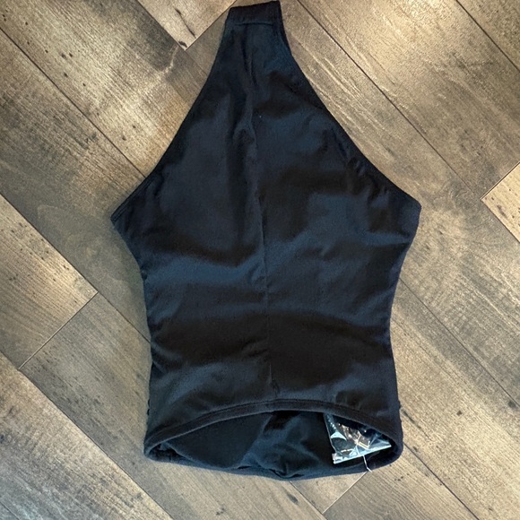 Shade & Shore Black One Piece Swimsuit - Picture 3 of 3